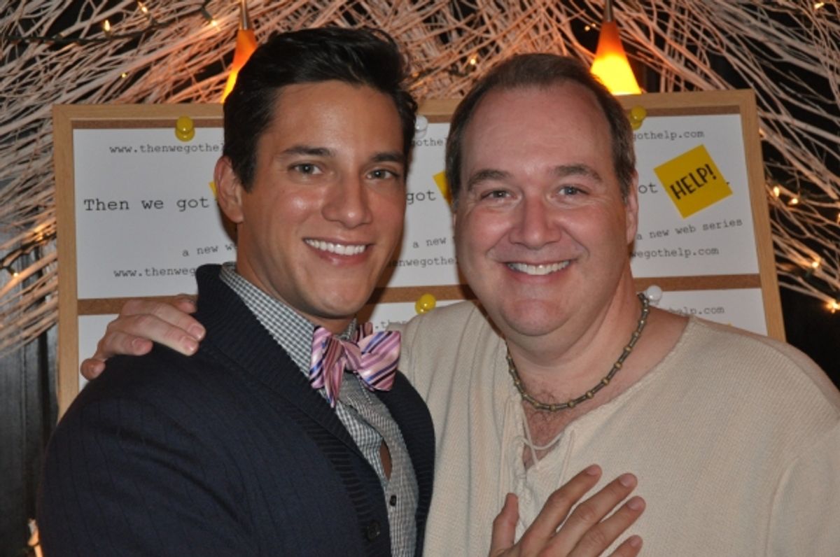 Nicholas Rodriguez (Dan) and Blake Hammond (Eric) at 